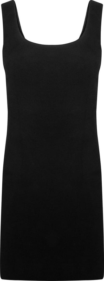 MAGIC Bodyfashion Stay Warm Dress Dames Onderjurk - Black - Maat XXL