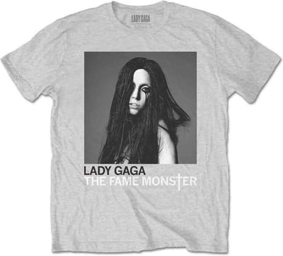Lady Gaga - Fame Monster Heren T-shirt - S - Grijs