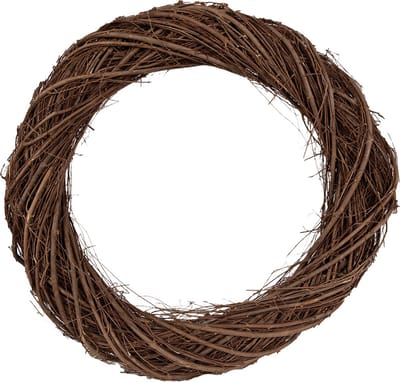 Clayre & Eef Krans Ø 50 cm Bruin Hout