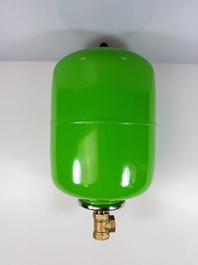 Expansievat CV - Waterdruk Vat - Verwarmingssysteem Onderhoud - High-Flow Doorstroming - 8 liter - Wit