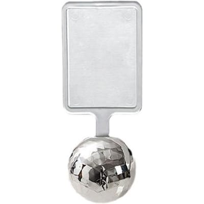 Lève-siège de toilette Outil utilitaire multifonctionnel portable Lève-couvercle de toilette sphérique Accessoires pour la maison et la salle de bain 1pc white
