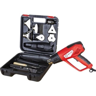 Holzmann Maschinen 9120058372865 HLP2000_230V Heteluchtpistool 2000 W Incl. accessoires, Incl. koffer