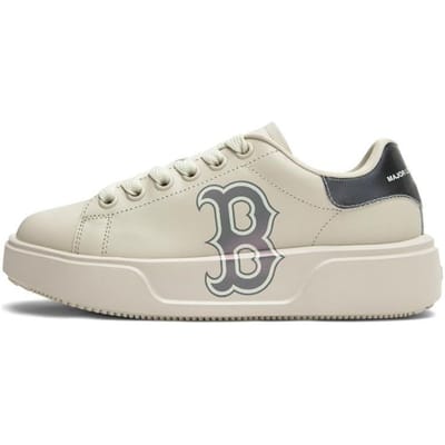 MLB Chunky Classic Boston Red Sox Comfortabel Veelzijdig Antislip Duurzaam Lage Sneakers Unisex Sneakers Crème-Grijs 3ASXCCB3N-43CRS 44 beige
