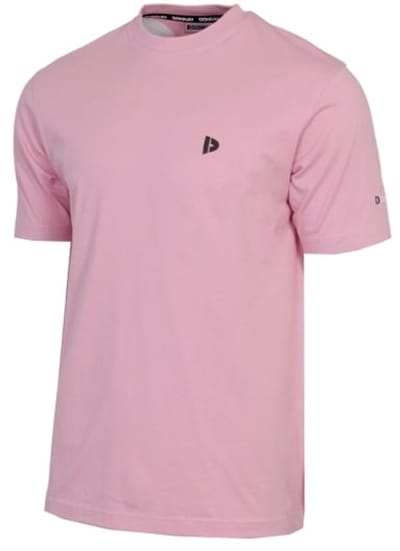 Donnay - T-shirt (Vince) - Sportshirt - Heren - Candy pink (545) - maat S
