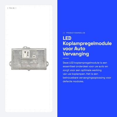 Dailygoods- Koplampmodule Hoge Precisie - Vervanging voor Seat MK3 - LED-koplampregeleenheid - Ballastkoplampregeleenheid - Eenvoudige installatie - Onderdeelnummer 5F0941472 - Ballastmodule