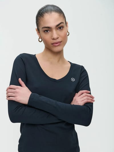 T shirt R Neck Easy Wear Organic Cotton | Blue - Blue / XXS