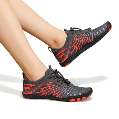 Unisex barefoot-schoenen — Maat XS (maat 36) — Outdoor waterschoenen — Vijfvingerschoenen — Waadschoenen — Strandschoenen — Zwem- & fitnessschoenen — Fiets- & wandelschoenen — Trailrunning, antislip outdoor — Stroomtrekking-schoenen — Duikschoenen