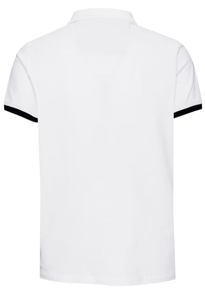 Contrast Polo Piqué Shirt Normale Pasvorm