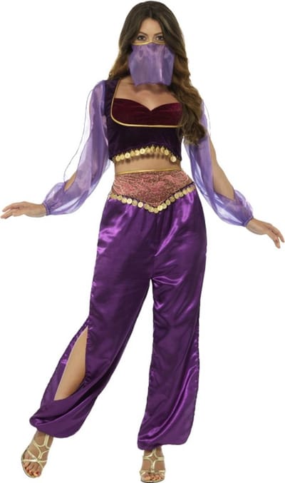Smiffys Kostuum -XS- Arabian Princess Paars