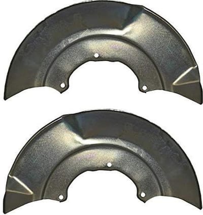 Remschijf Stofschild - Beschermkap Remschijf - Auto Onderhoud - Specifiek Model - Set van 2 - Zwart