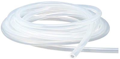 slang, flexibel, levensmiddelenkwaliteit, 3 mm, ID x OD 5 mm, dikte 1 mm, transparante waterslang, 10 m