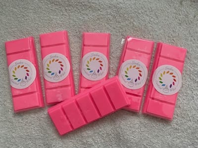 Waxmelts PINK STUFF waxmelt geur schoonmaak - Linden - handgemaakt - 100% sojawax - aromatic - voor geurbrander - huisparfum -