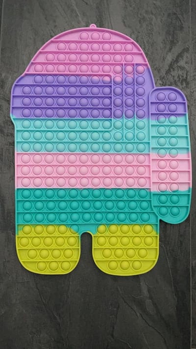 MEGA Among Us Pop It Fidget Toy - Nieuwe Pop It - TikTok - 40x30- NIEUW