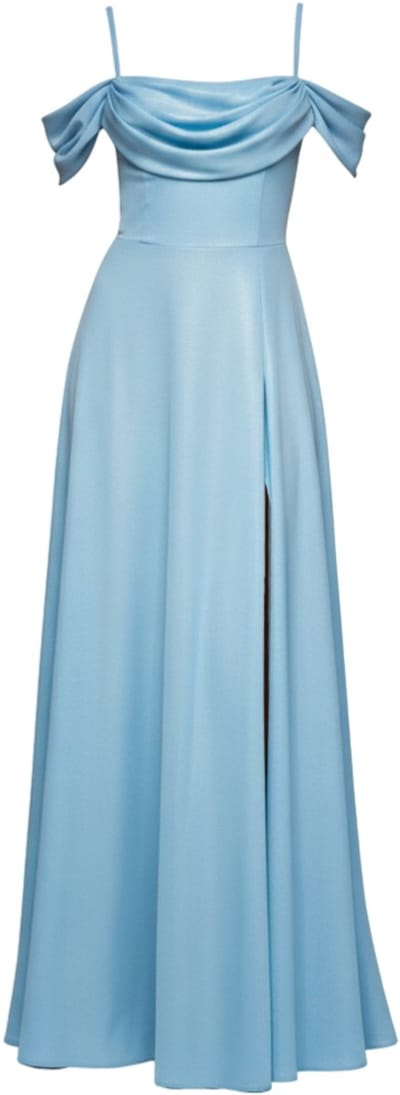 LARICA Jurk - Rits - Jurk Lichtblauw XS