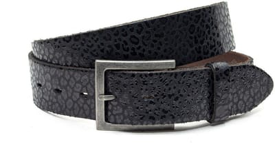 Jeans riem met croco print voor dames - 4 cm breed - Leer - Jeans riem - Casual - Maat 95