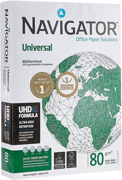 Papier A4 Universeel 80g - Verpakking van 500 Vellen