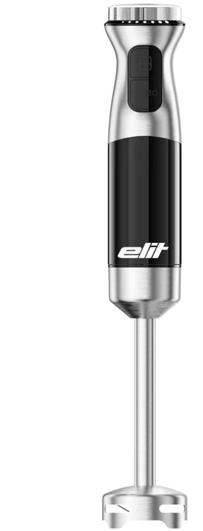 Elit Pulsar Pro staafmixer set- 4 in 1- met hakmolen, garde en maatbeker- krachtig en multifunctioneel- zwart