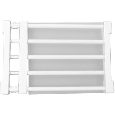 Kledingkast Spanningsplank Uitschuifbaar Nagelvrij Kastverdeler Opbergrek voor Kledingkast 38‑55cm / 15‑21.7in Length