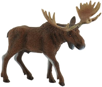 Bullyland 63608 – Speelfiguur Eland – ca. 14cm – levensecht en detailrijk vormgegeven – ideaal als educatief speelfiguur, decoratie of klein cadeautje voor kinderen vanaf 3 jaar.