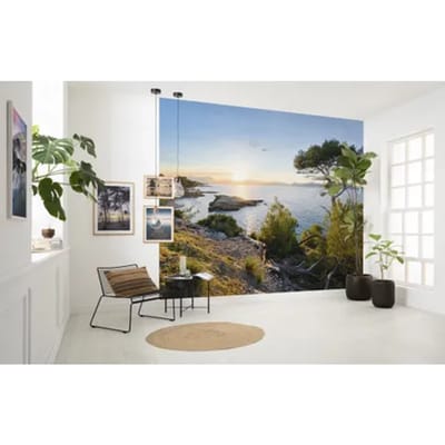 Komar Fotobehang Avondzon - Meerkleurig - 2,50m X 300cm