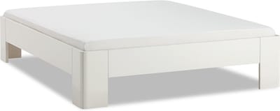 B Bright Fresh 400 Bed 160 x 210 cm - Bedframe Wit - Bedombouw - Instaphoogte: 40cm - Tweepersoonsbedden