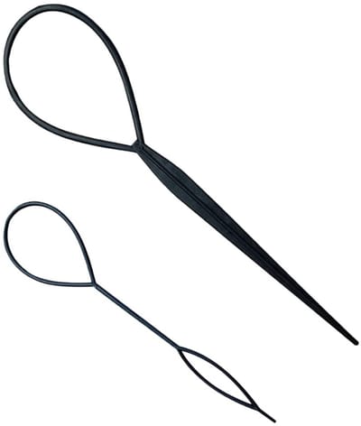 Dailygoods- Haarspeld 2 Stuks - Haarstyling Accessoires - DIY Kapsel Gereedschap - Duurzaam Kunststof - Geschikt voor Bruiloften - Comfortabele Bevestiging - Haaraccessoires