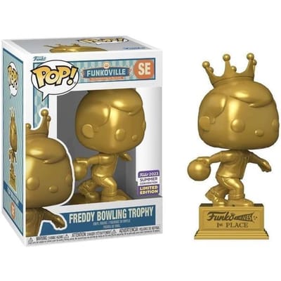 Funko Pop! Freddy Funko - Funkoville - Freddy bowling Trophy #SE 2023 Summer Convention Exclusive