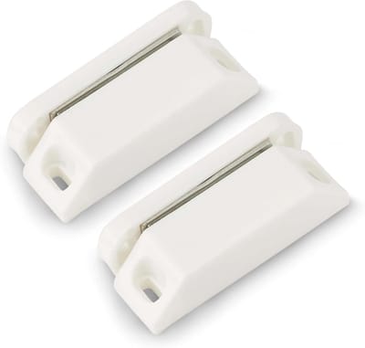 Magnetische Sluitingen - Deurvangers - Kasten Sluiten - Zware Uitvoering - Set van 2 - Wit