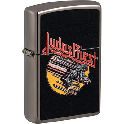 Judas Priest Zippo - Black Ice Unisex Aansteker - Neutraal - Standard