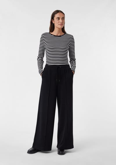 Comma  Pants Black Maat: 38 | Joggingbroeken Outlet | Dames | Zwart