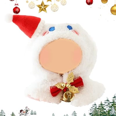Poppenkleding Set - Kerstkostuum Poppen - Poppen Aankleden - Speciaal voor 17 cm - 17 cm poppen - Kerst Rood