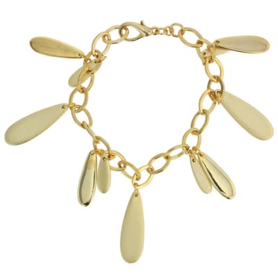 Behave - Goudkleurige armband met hangers - Minimal chic stijl