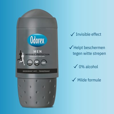 Odorex Deoroller For Men Invisible Protection - 50 ml