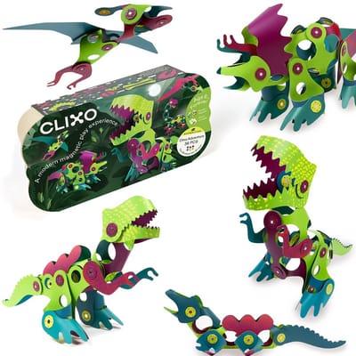 Clixo | Dino Adventure | Set van 36
