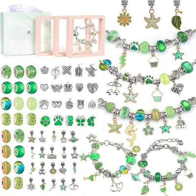 Equivera Armbandjes Maken Set Meisjes - Knutselset Meisjes - Knutselset voor Meisjes - Knutselset Meiden - Sieraden Maken Meisjes - Armbandjes Maken Meisjes - Cadeautip voor uw kind!