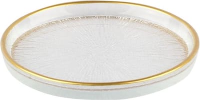 BRICARD REXY BORDEN SET | 12 CM TRANSPARANT-GOUD 6-DELIG