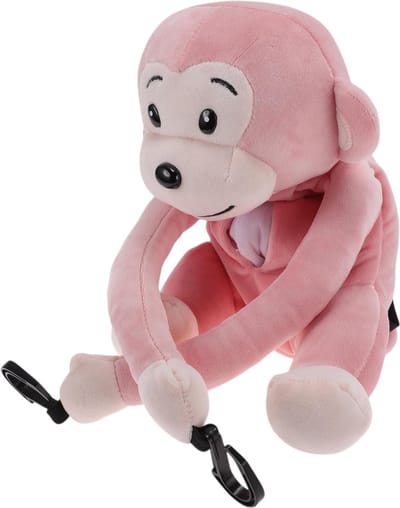 Pluche Roze Auto Tissue Houder - Organizer voor Auto, Handdoekjes en Papieren Doekjes, 1 Stuk