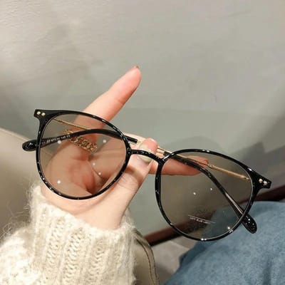 Fotochemische Min Glazen High-end Blauw Licht Filterend Lichtgewicht Dames Myopie Zonnebrillen Afgewerkt Optische Bijziendheid Bril Dioptrieën 0 Tot -6.0 -2.5