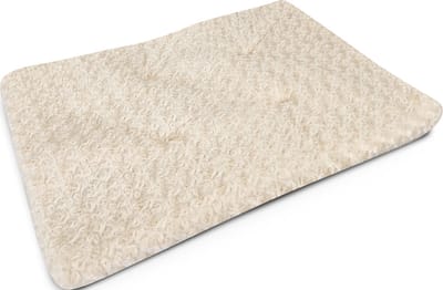 Topmast Ultra Soft Hondenmat - 75 x 51 x 5 cm - Créme - Zacht Hondenkussen - Voor Koude Vloeren