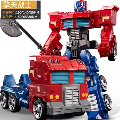 Nieuwe Transformatie Speelgoed Anime Robot Auto Actiefiguur Plastic ABS Cool Film Vliegtuig Technisch Model Kinderen Jongen Cadeau