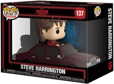 Stranger Things Season 5 - Steve Harrington (Pop! Rides) vinylfiguur 137 Unisex Funko Pop! - Neutraal - Standard