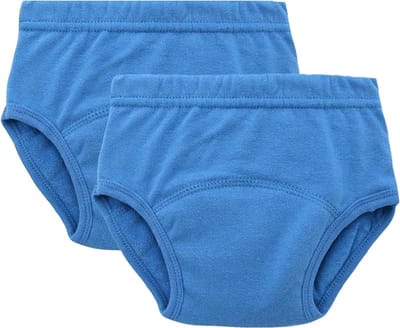 Famanu - Trainingsbroek peuters waterdicht wasbaar 2-delige set blauw