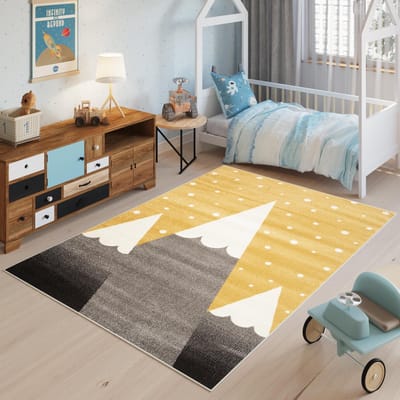 Tapiso Fiesta Vloerkleed Bergen Kindertapijt Tapijt Maat- 133x190