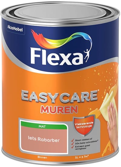 Flexa - Easycare Muren - Iets Rabarber - Mengverf - 1 L