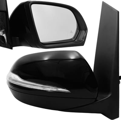 BILMAX Rechter Buitenspiegel Vervanging Voor Mercedes Vito W447 2015-2022 Elektrisch Verstelbaar, Elektrisch Inklapbaar, Richtingaanwijzer, Puddle Light, BLIS, 16-Pins