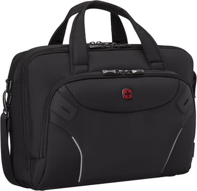 Laptoptas voor 15.6 inch Laptop en Tablet - Business Schoudertas met Organizer - Zwart