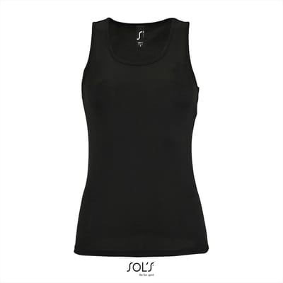 SOL'S Women´s Sports Tank Top Sporty L02117 - Black - M