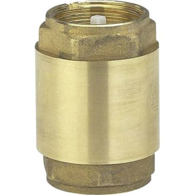 GARDENA 07232-20 Messing-Zwischenventil, Rückflussverhinderer, 42 mm Terugslagventiel 39,0 mm (1 1/4) binnendraad Messing