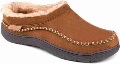 Pantoffels Heren - Sloffen - Mocassins - Chestnut - Anti-slip - Maat 40/41 - Comfeet