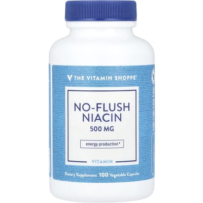 The Vitamin Shoppe, Niacine sans rougeurs, 500 mg, 100 gélules végétales